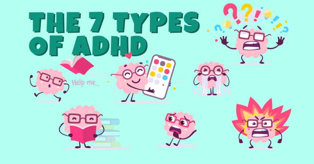 7 types of adhd